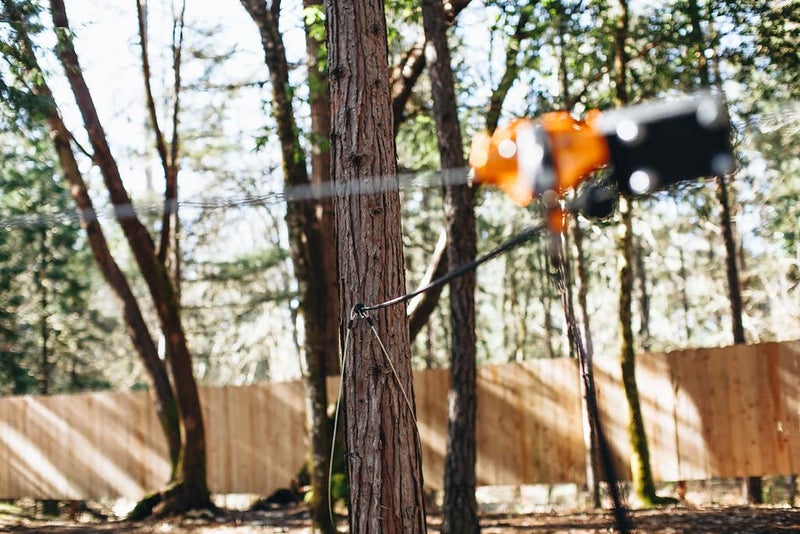 Zip Line Gear طقم فرامل بنجي (20 قدمًا) نظام فرامل زيبلاين لإبطاء وإيقاف الراكبين بلطف لرحلة ممتعة - Image 3